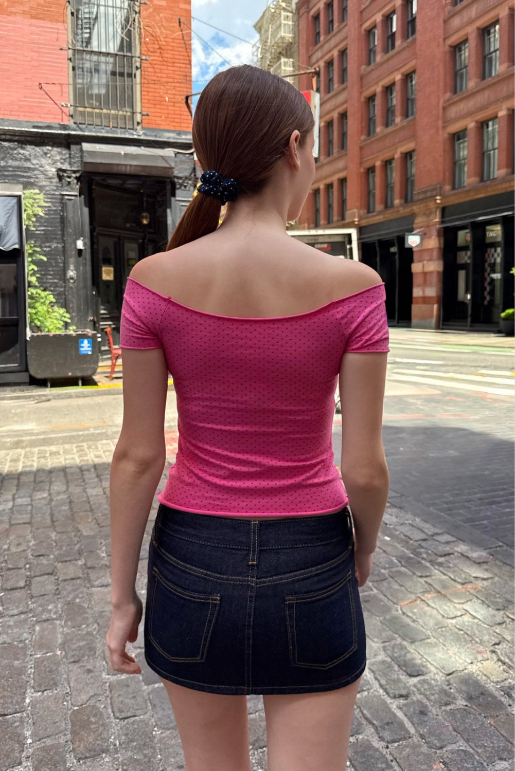 Bonnie Polka Dot Top
