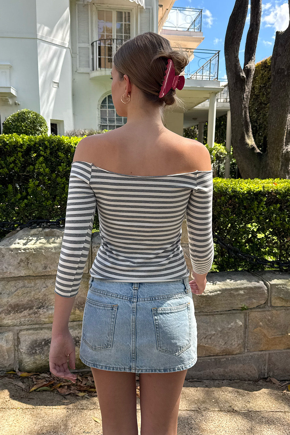 Flora Striped Top