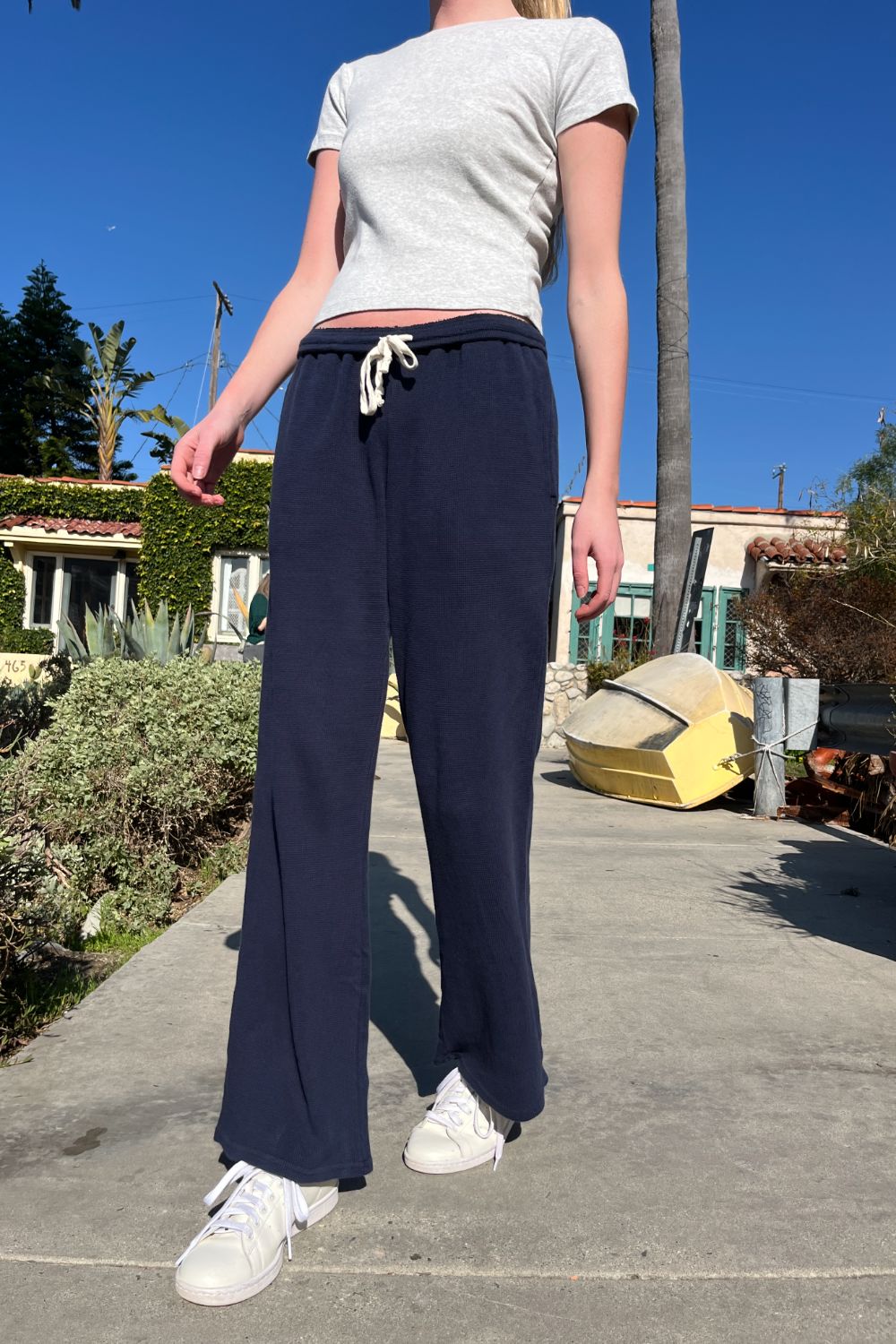 Anastasia Waffle Sweatpants