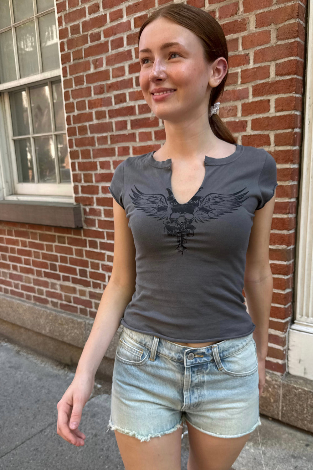 Mila Graphic Top