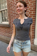 Mila Graphic Top