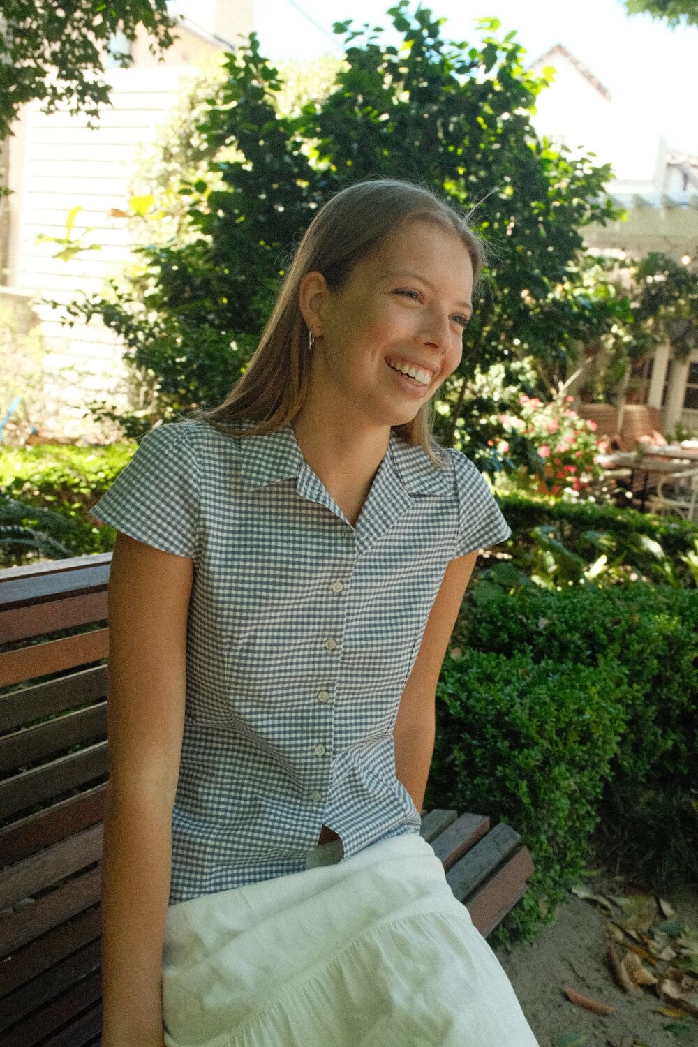 Rue Plaid Top