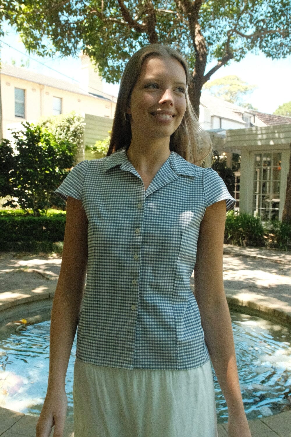 Rue Plaid Top