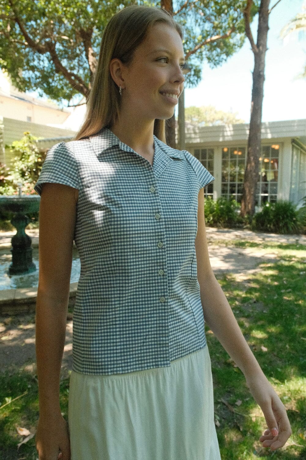 Rue Plaid Top