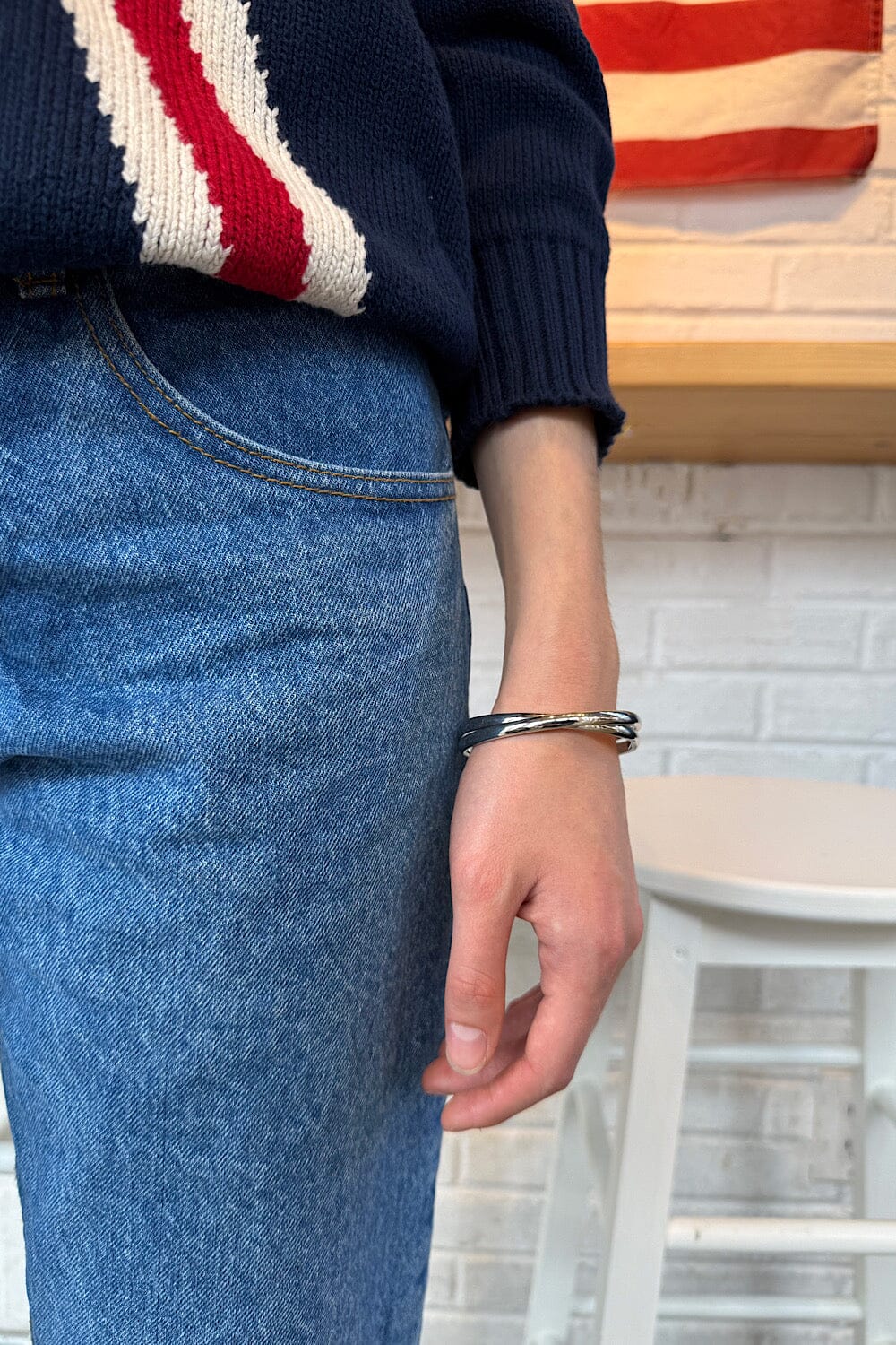 Double Interlaced Bracelet