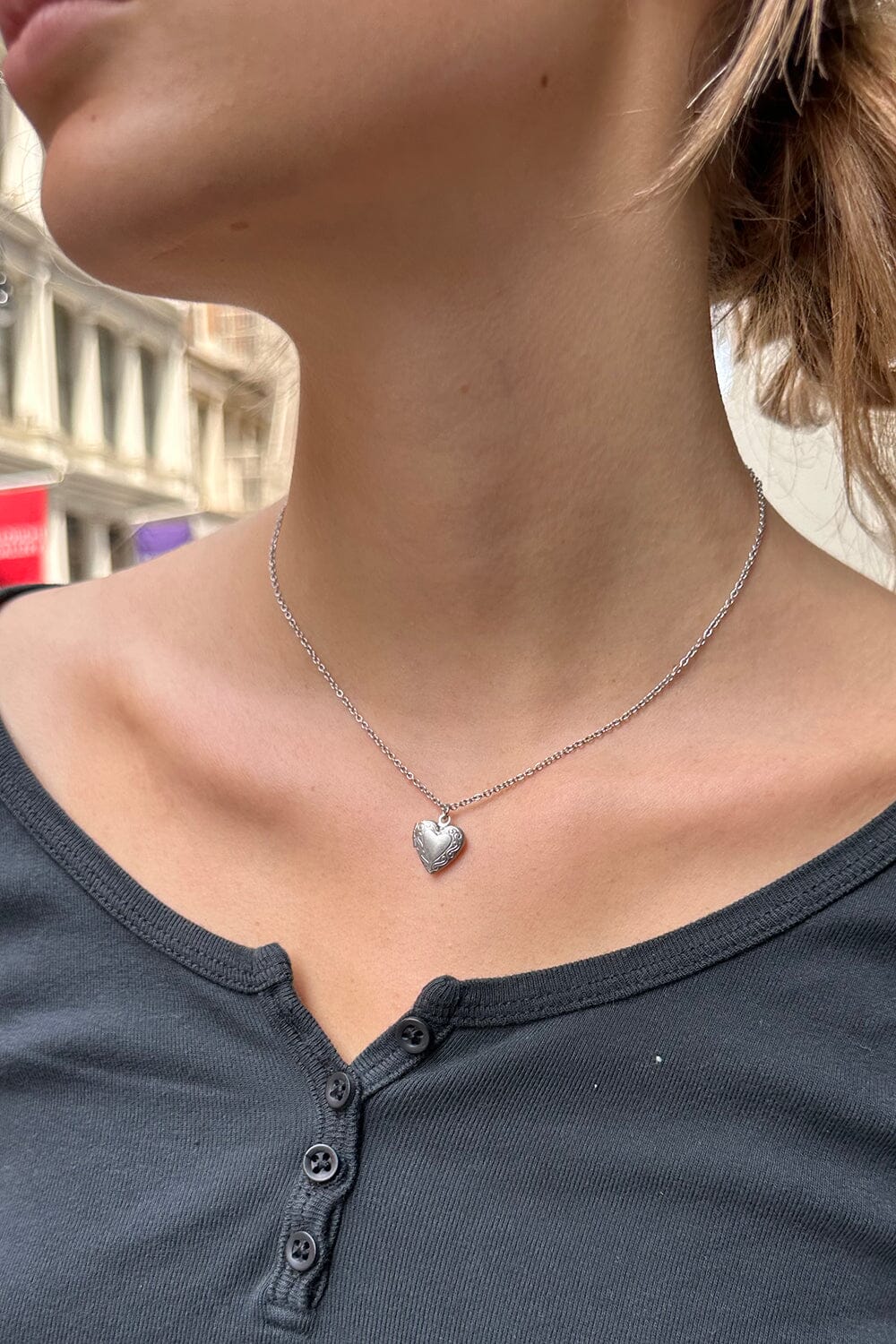 Locket Heart Necklace