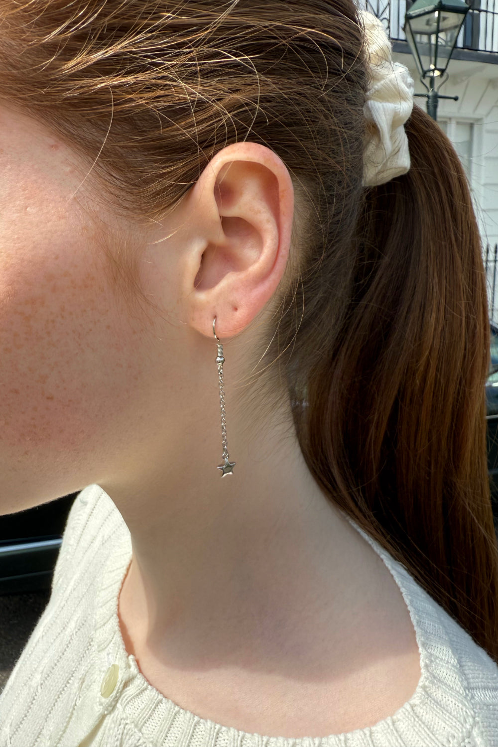 Star Dangle Earrings