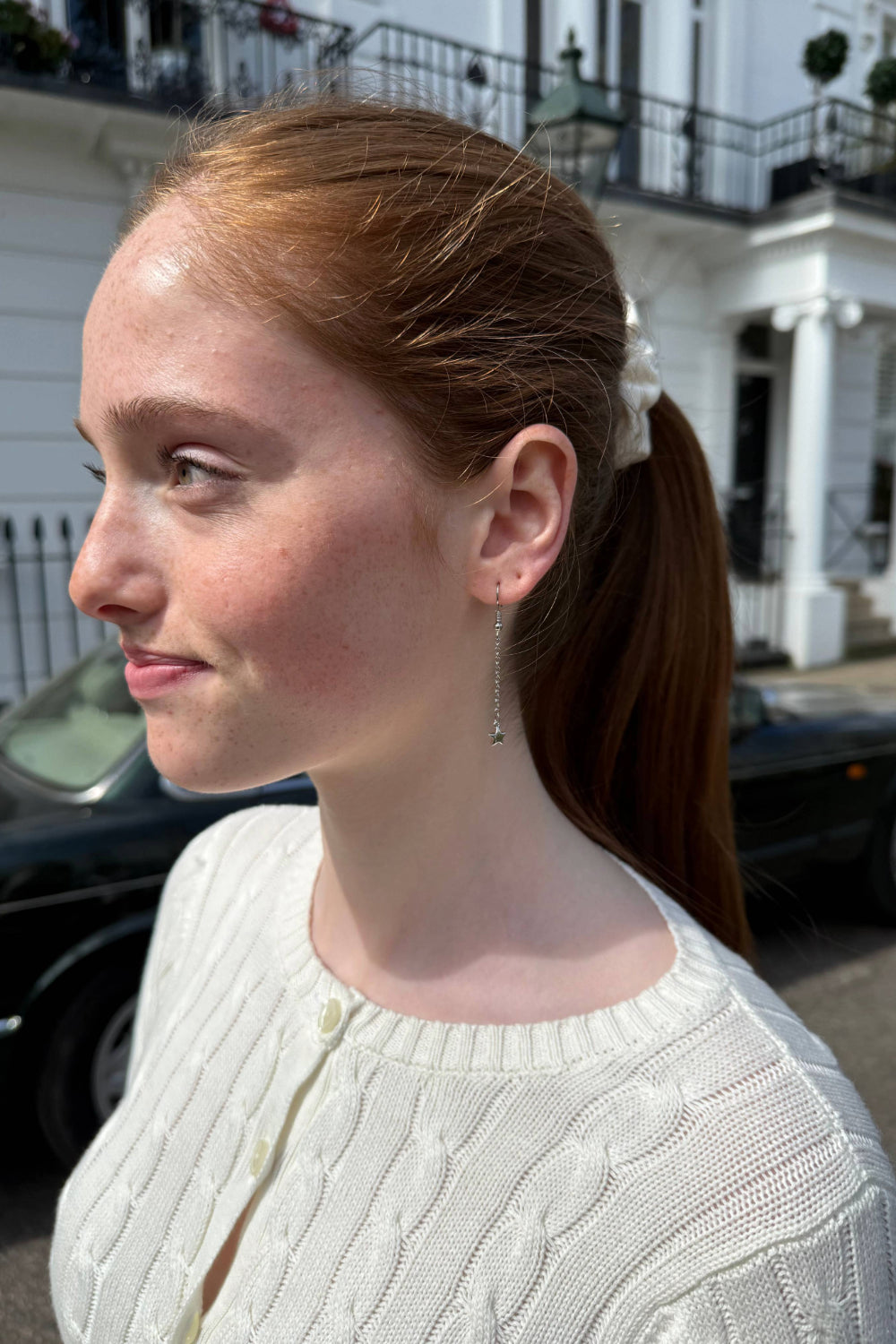 Star Dangle Earrings