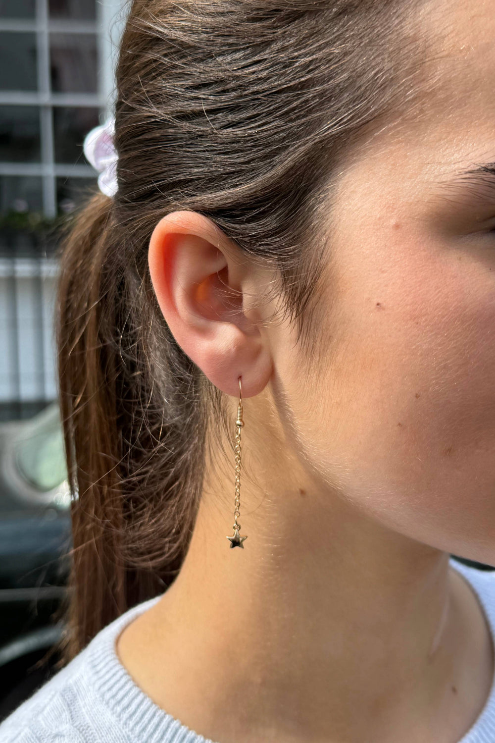 Star Dangle Earrings