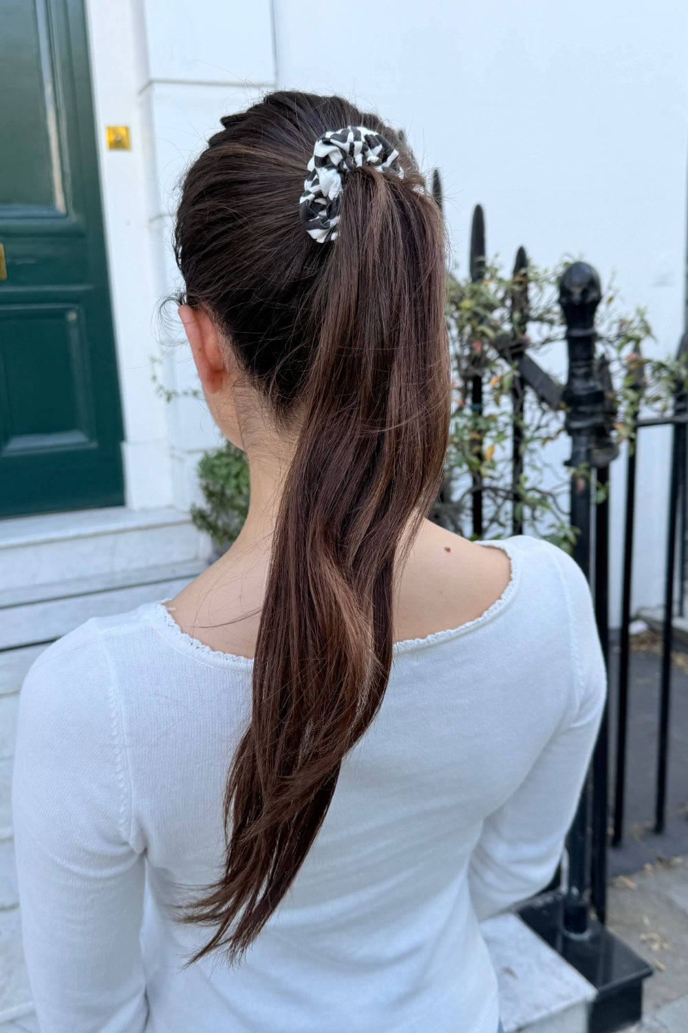 Zebra Scrunchie