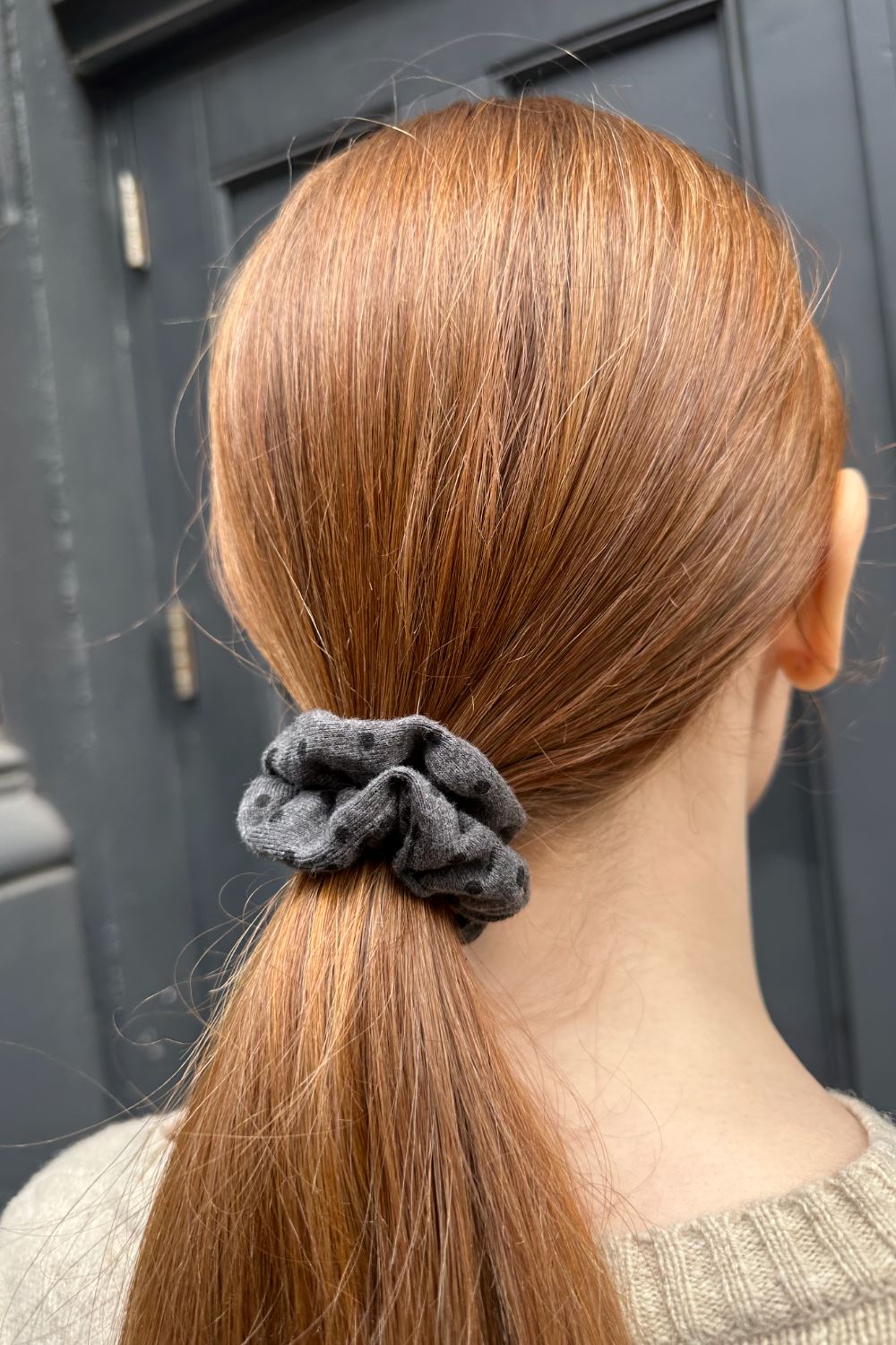 Polka Dot Scrunchie