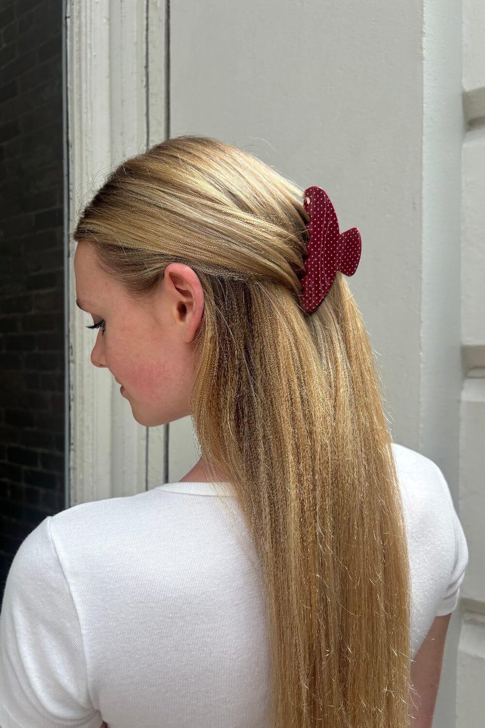 Polka dots Hair Claws