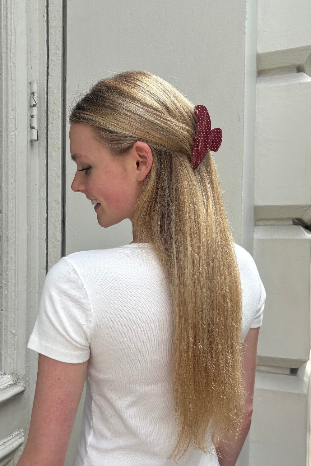 Polka dots Hair Claws