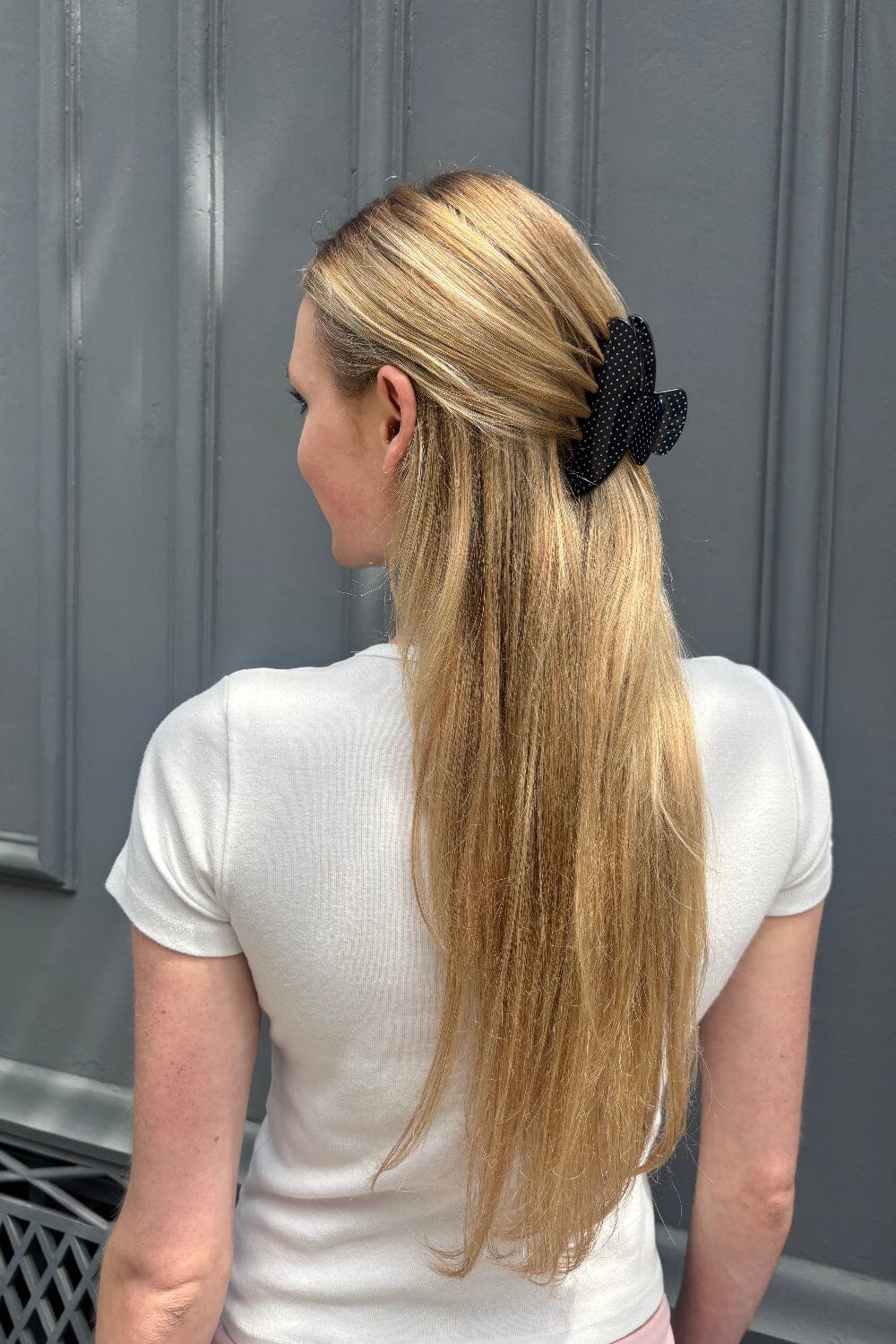Polka dots Hair Claws