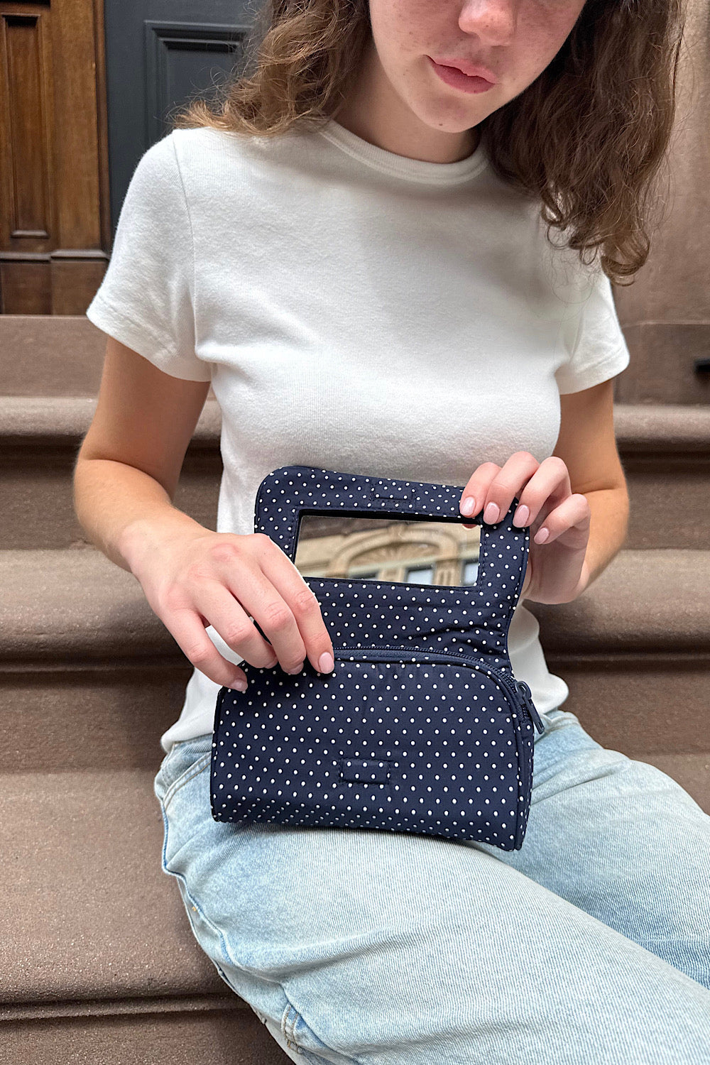 Polka Dots Makeup Bag
