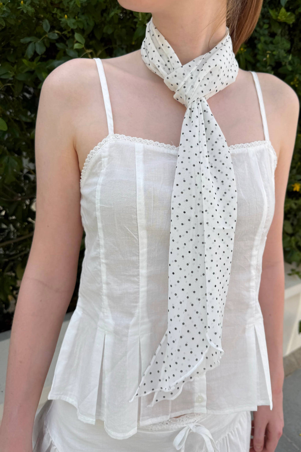 Polka Dot Scarf