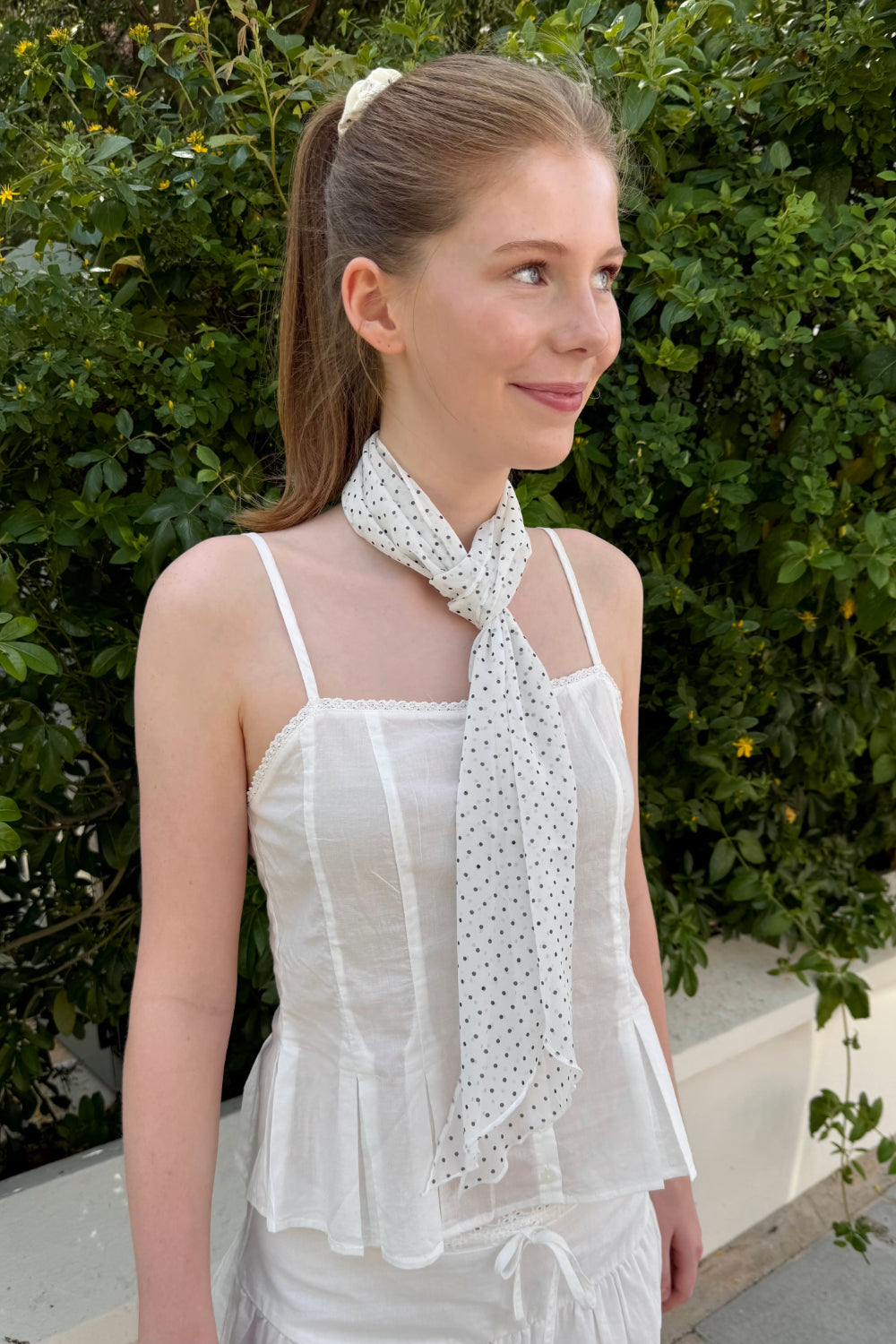 Polka Dot Scarf