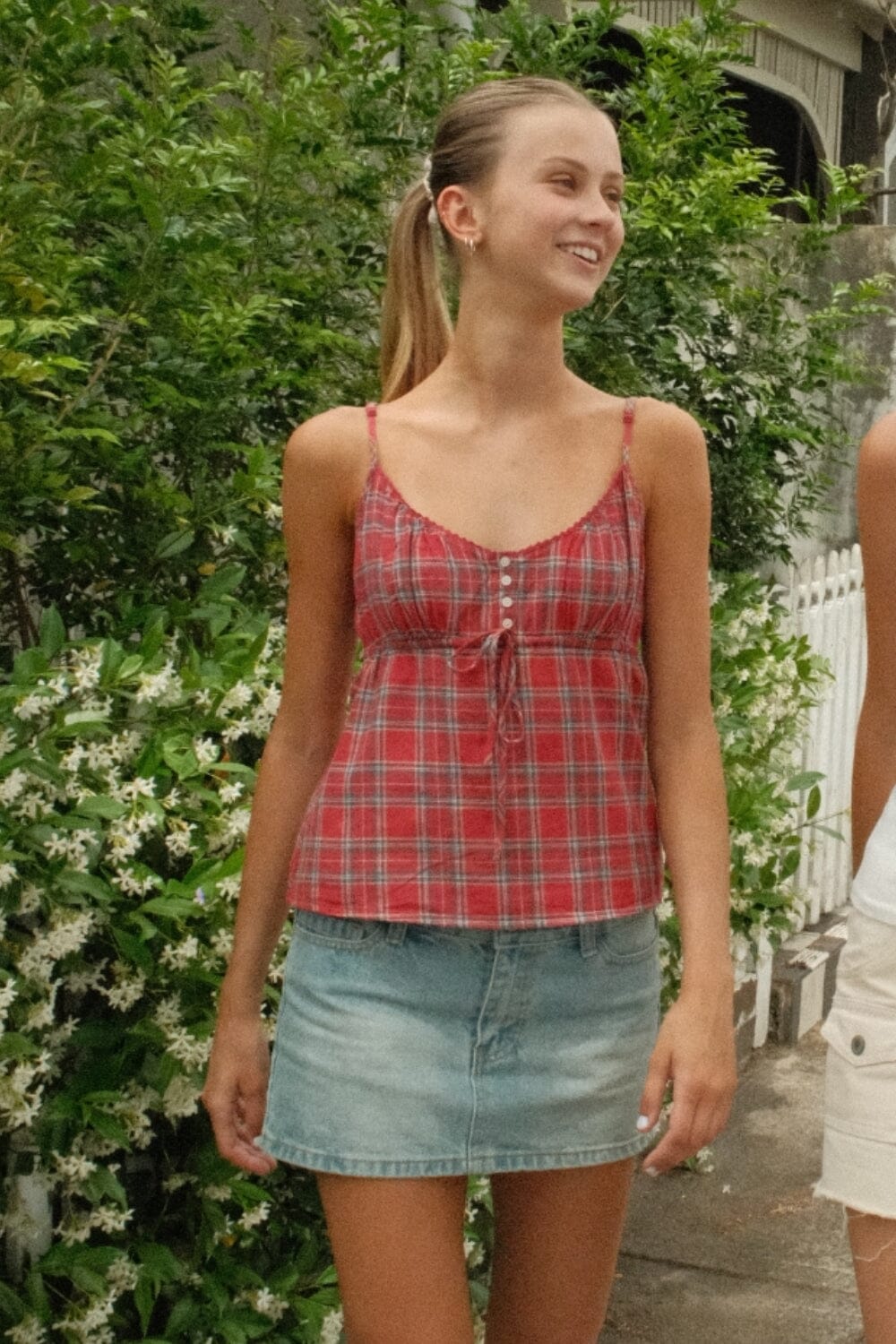 Tiffany Plaid Tank