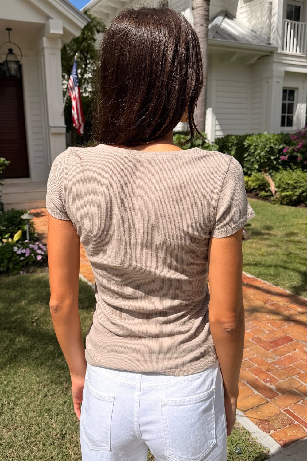 Zelly Ribbed Top