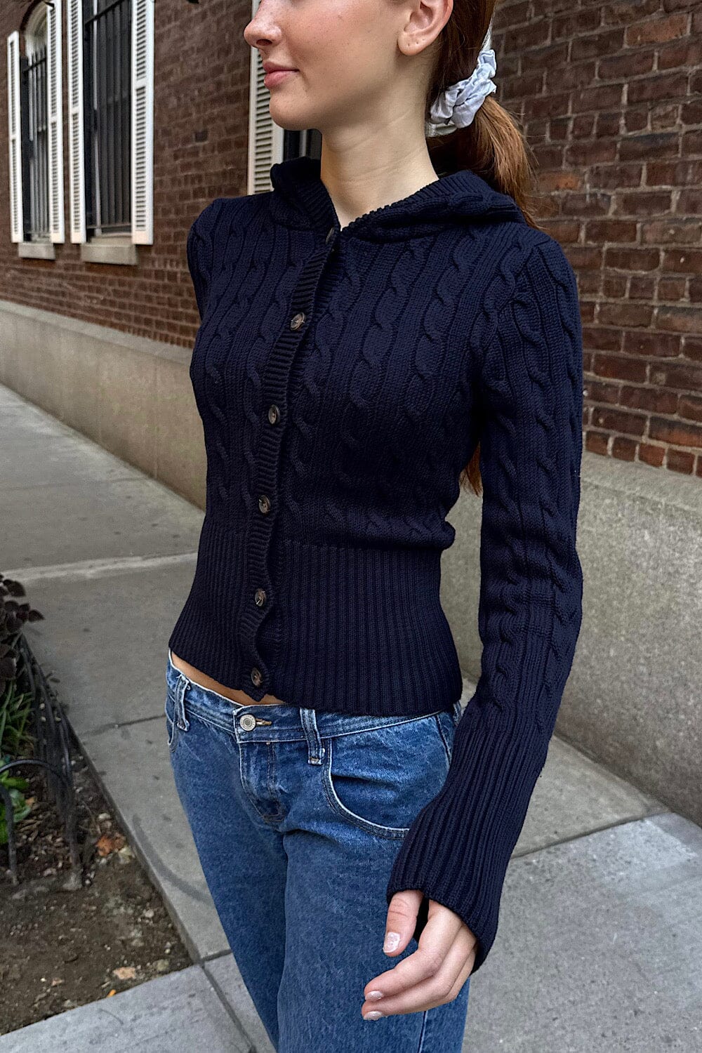 Aura Cable Knit Cardigan