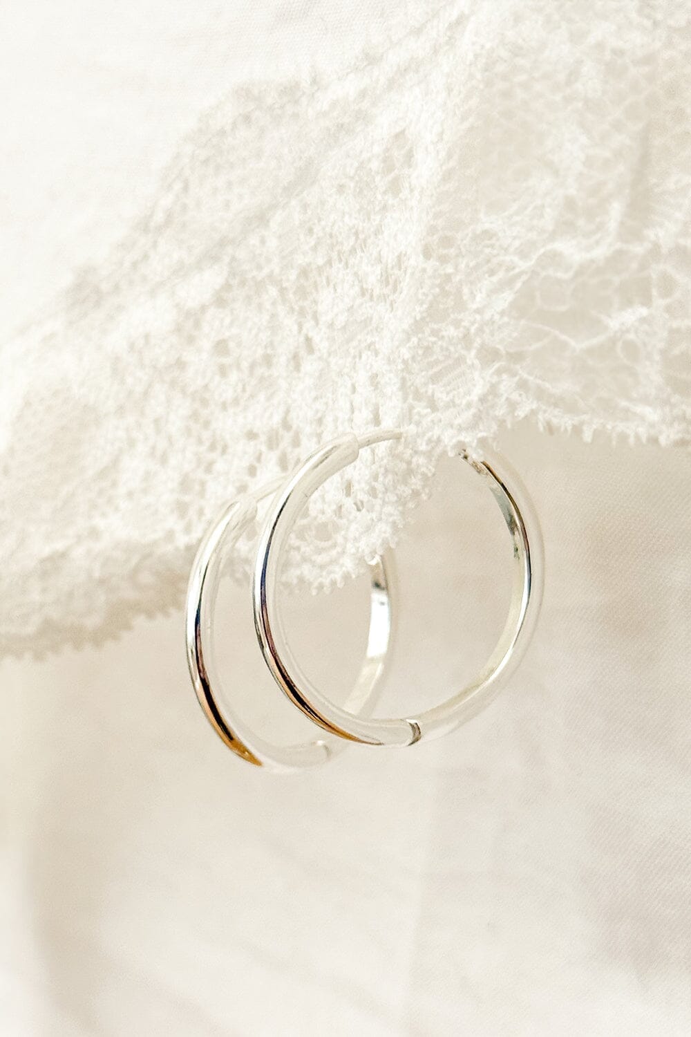 Sterling Silver Hoop Earrings