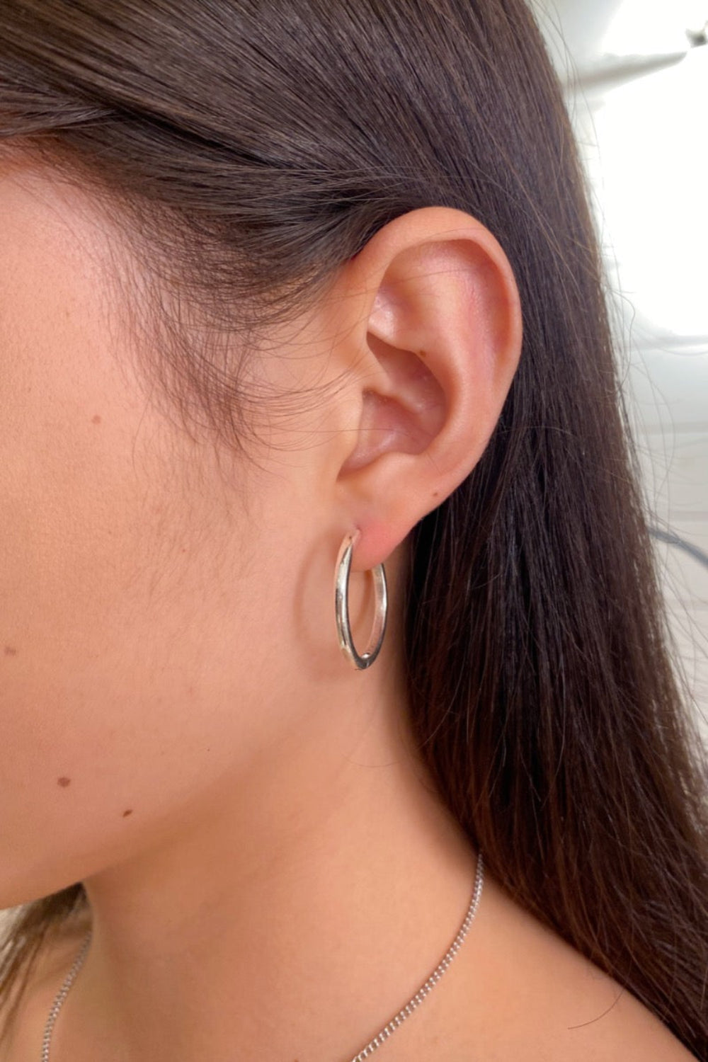 Sterling Silver Hoop Earrings