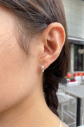 Sterling Silver Huggie Earrings