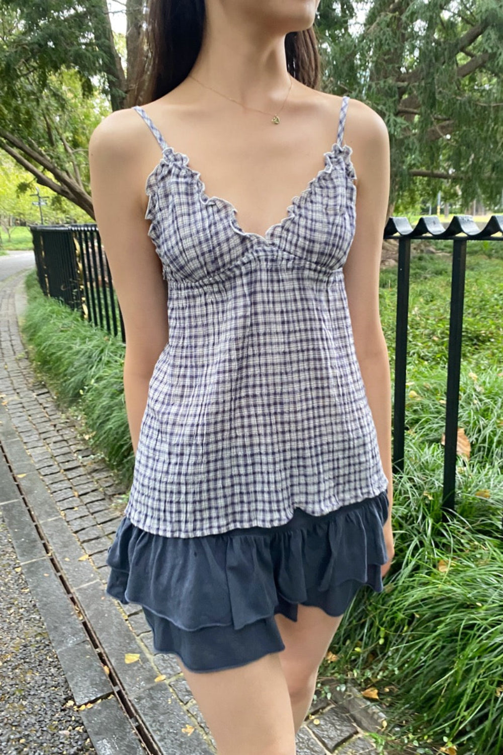 Tiffany Plaid Tank